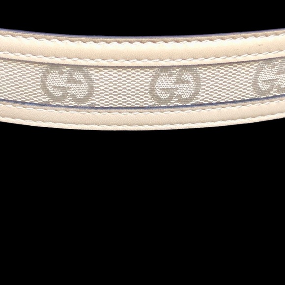 Gucci beige logo monogram belt - Picture 14 of 16